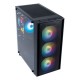 Turbox Bosphorus 3401 4x Rainbow Fan USB 3.0 ATX Mesh Panel Gaming Bilgisayar Kasası Turbox Bosphorus 3401 4x Rainbow Fan USB 3.0 ATX Mesh Panel Gaming Bilgisayar Kasası