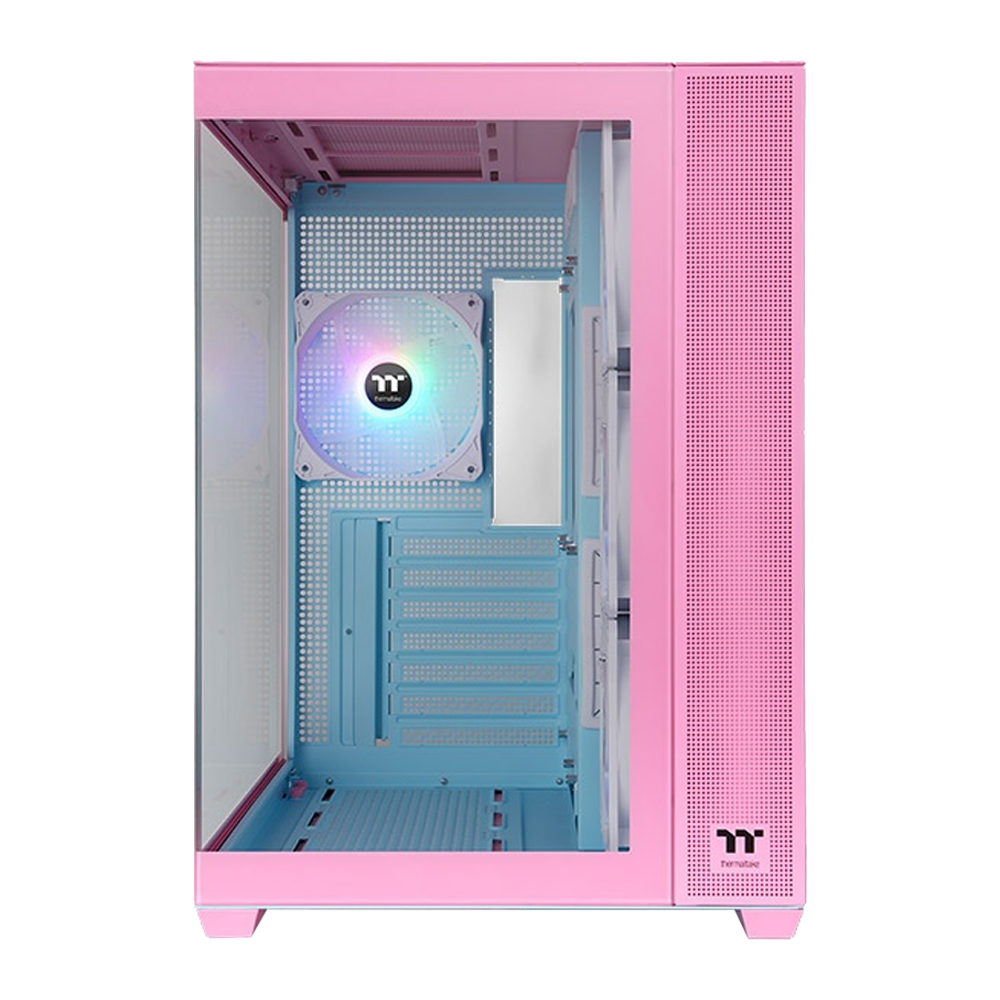 Thermaltake View 380 850W 80+ Gold ARGB USB 3.2 Bubble Pink ATX Mid Tower Kasa