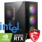 MSİ GAMİNG SEZGİN BİLİŞİM I5 12400F 16GB Ram 500GB M2 SSD Rtx 4060 Ekrankartı Gaming Bilgisayar