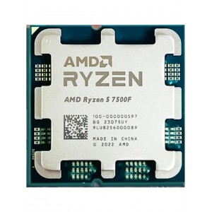 AMD Ryzen 5 7500F 3.70GHz 6 Çekirdek 32MB Önbellek Soket AM5 Tray İşlemci