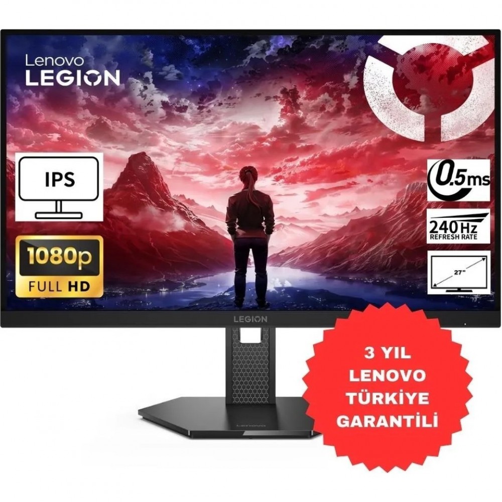 Lenovo Legion 27-10 27" Full Hd IPS 240Hz 0.5 Ms (Mprt) Monitör 68C5GAC4TK